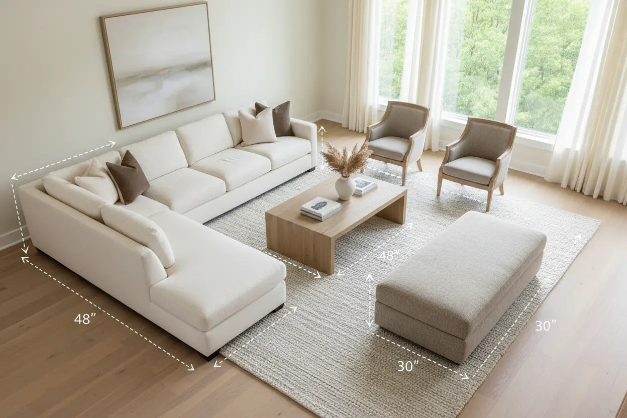 Assess Your Seating Capacity and Living Room Layout