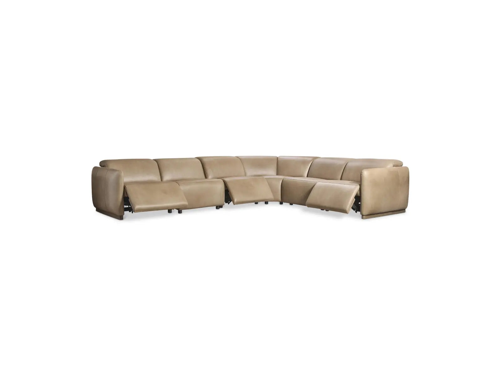 Bernhardt Plush Power Reclining Sectional