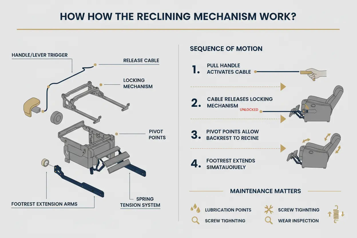 How Does the Reclining Mechanism Work