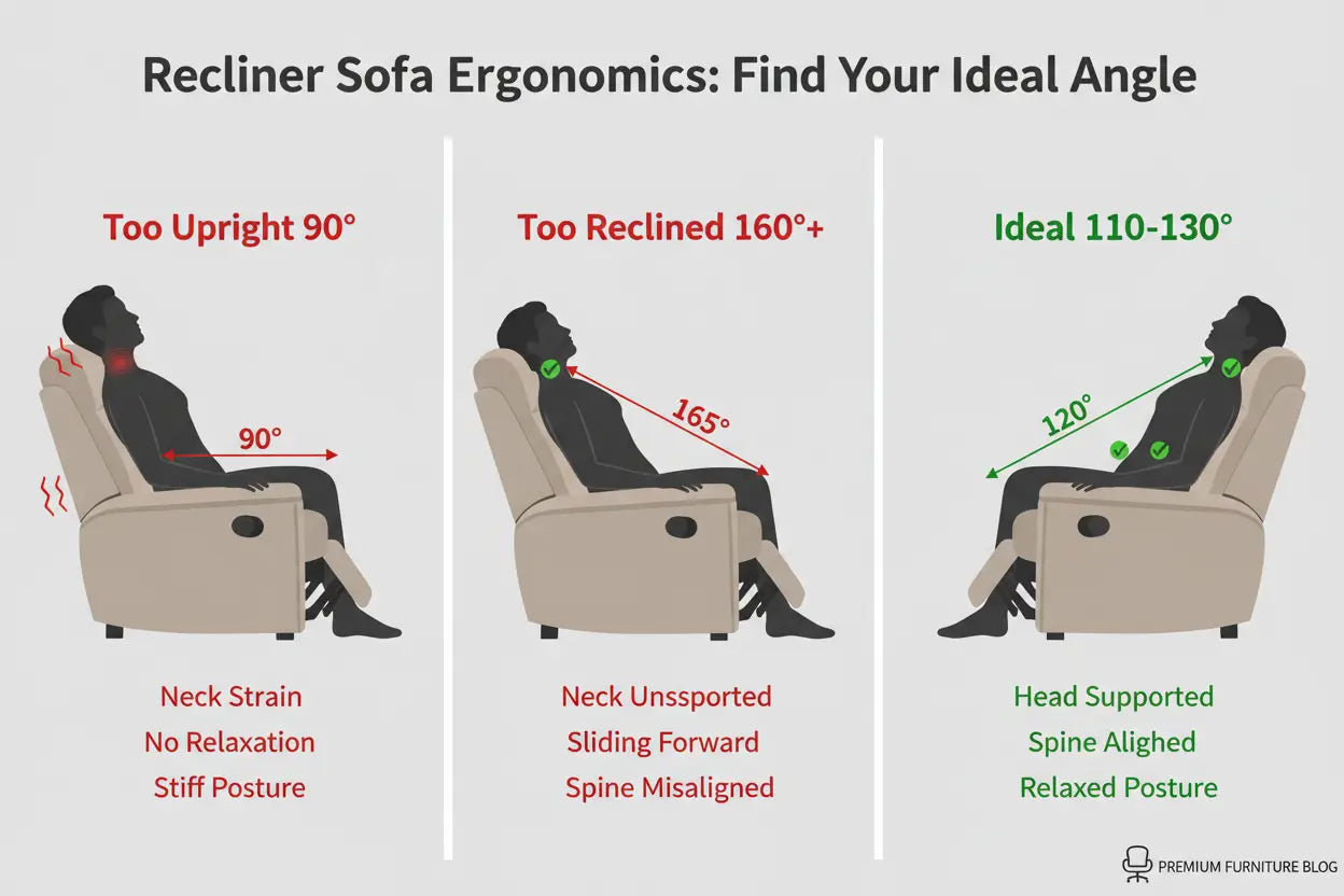 Incorrect Recline Angle