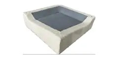 Corner sofa base part illustration
