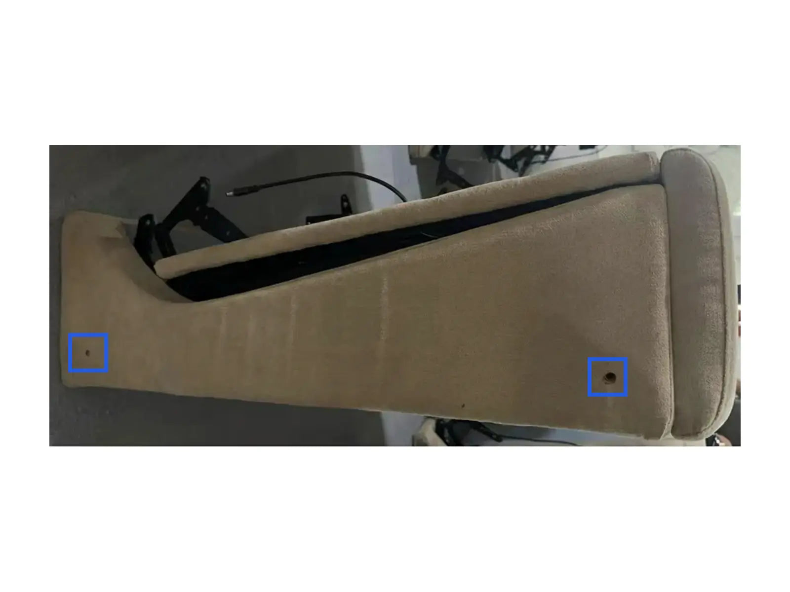 Final step: Align modules and secure from the bottom with bolts (diagram 1)