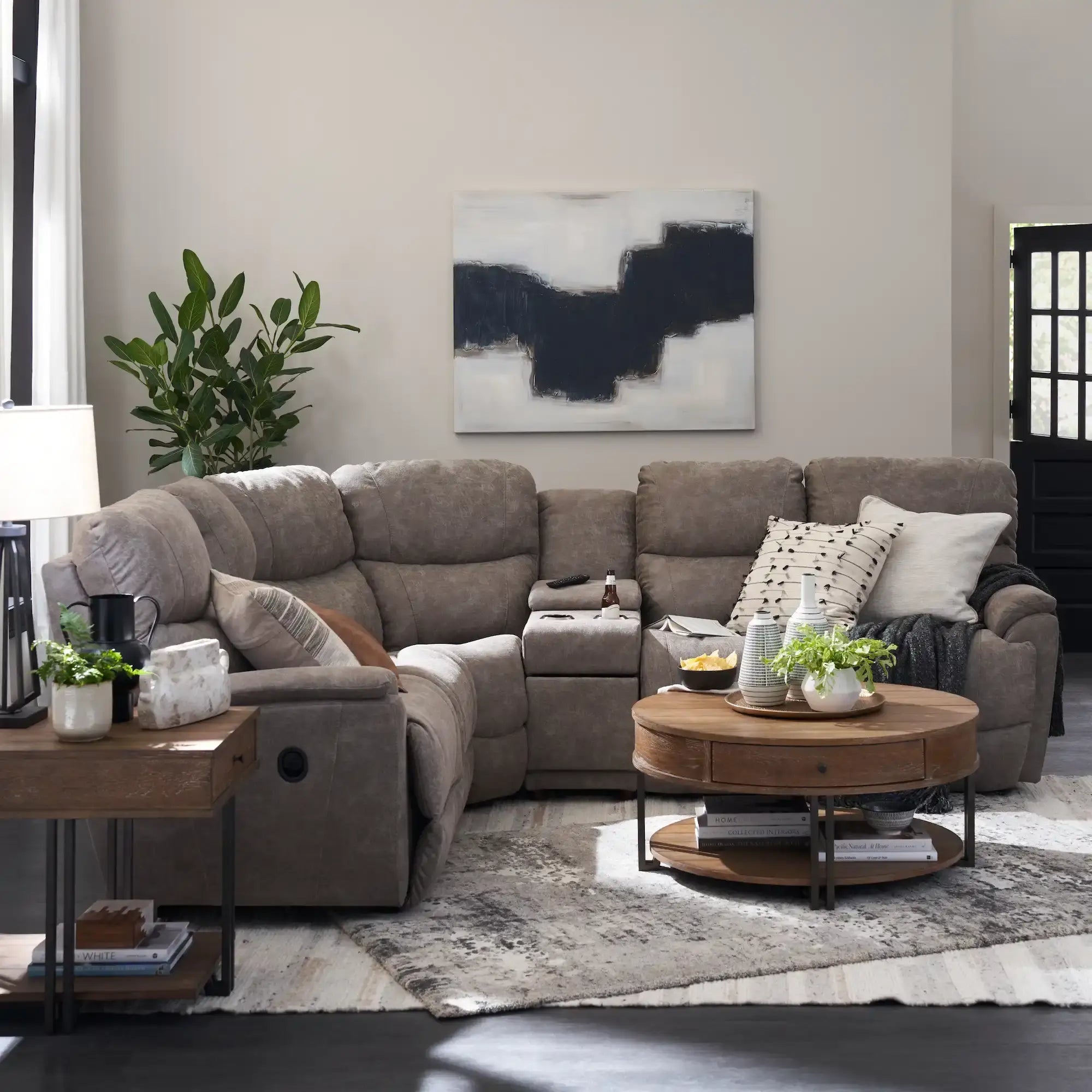 La-Z-Boy Trouper Power Reclining Sectional