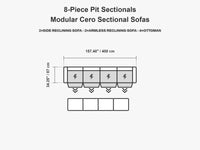 MG-SF151-W-PS-11335555 top view dimension drawing