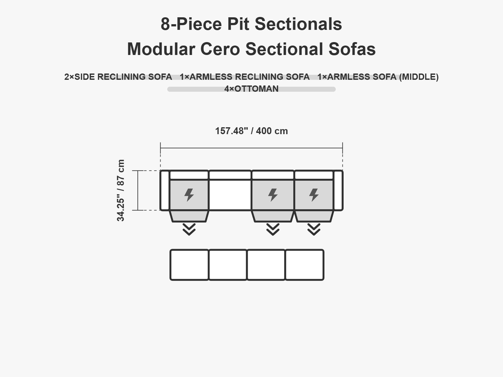 MG-SF151-W-PS-11345555 top view dimension drawing