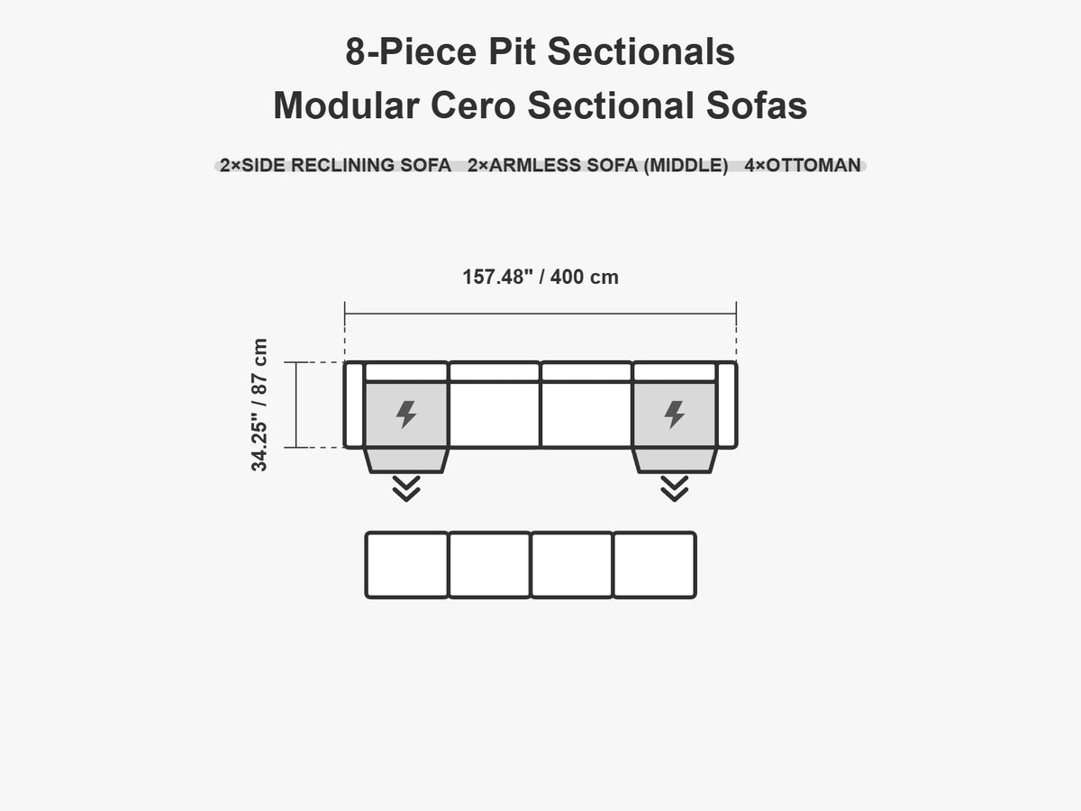 MG-SF151-W-PS-11445555 top view dimension drawing