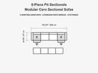 MG-SF151-W-PS-11445555 top view dimension drawing