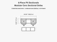 MG-SF151-W-PS-114555 top view dimension drawing