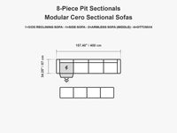 MG-SF151-W-PS-12445555 top view dimension drawing