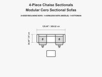 MG-SF151-X-CH-1145 top view dimension drawing