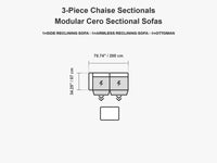 MG-SF151-X-CH-135 top view dimension drawing