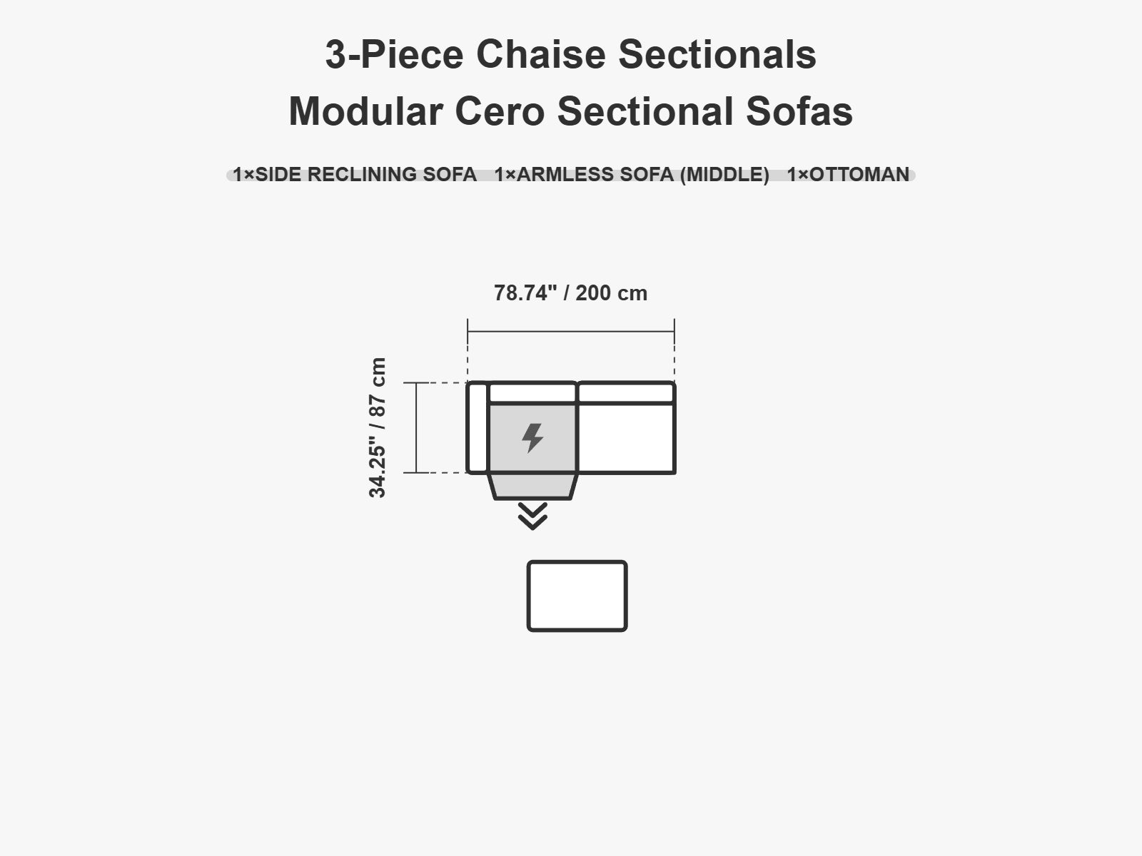 MG-SF151-X-CH-145 top view dimension drawing