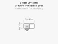MG-SF151-X-LO-14 top view dimension drawing