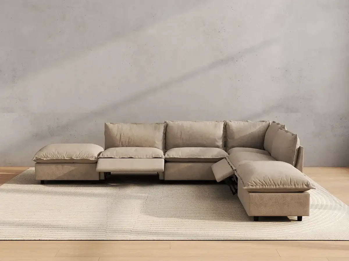 Magic Home Large Performance Fabric Modular Sectional