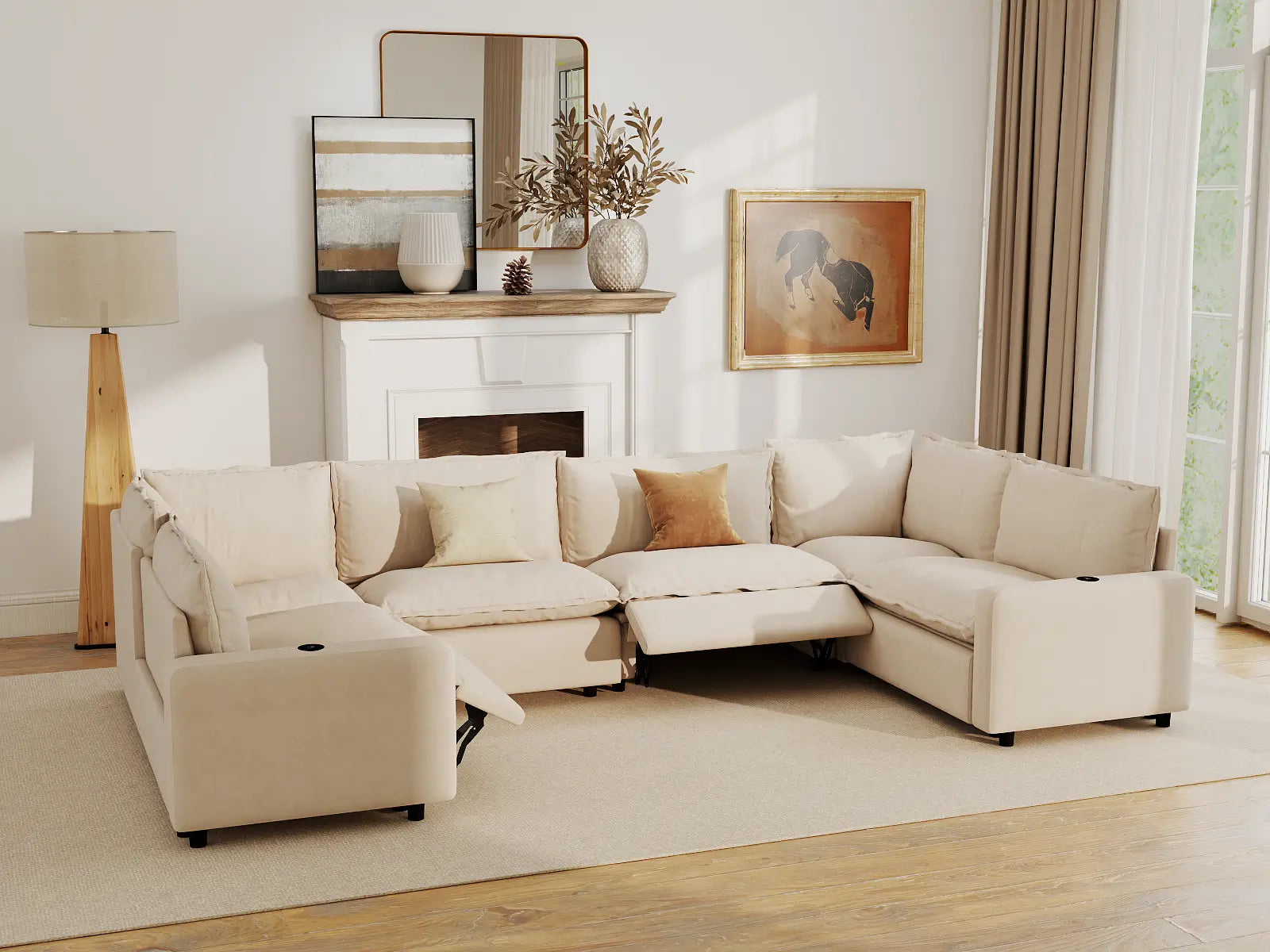 Reclining Corner Sectional