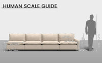 Modular Cero Modular Sectionals 4 Piece Beige Linen Family Room Couch Sectionals 4 Seater 1