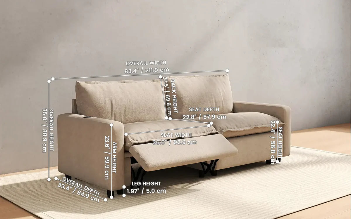 2-Seater Recliner Sofas