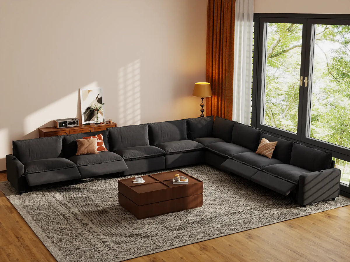 V-Shaped Recliner Sofas
