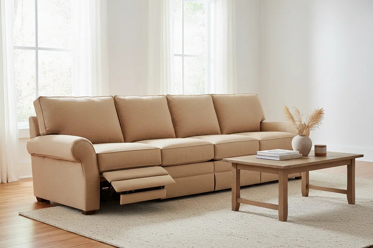 Pottery Barn Buchanan 4-Seat Reclining Sofa