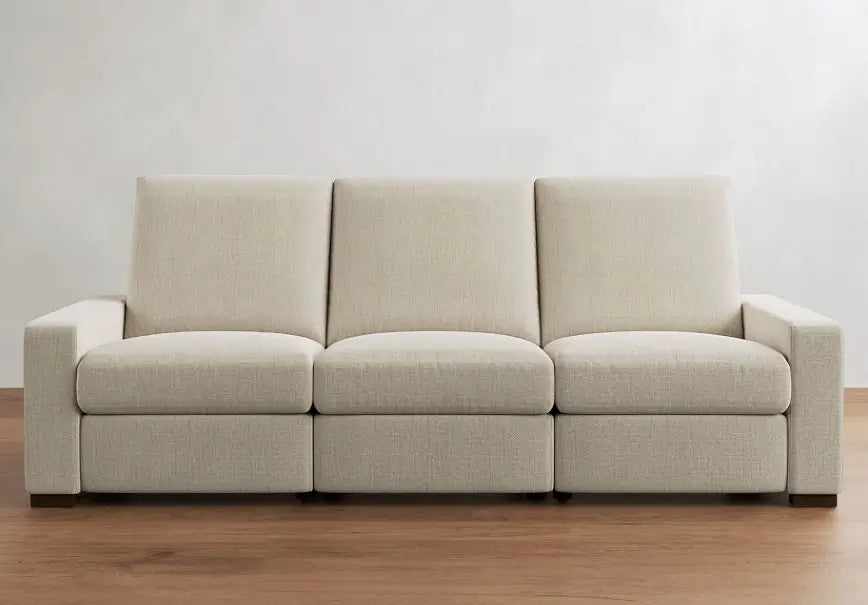 Pottery Barn Turner Square Arm Power Recliner Sofa
