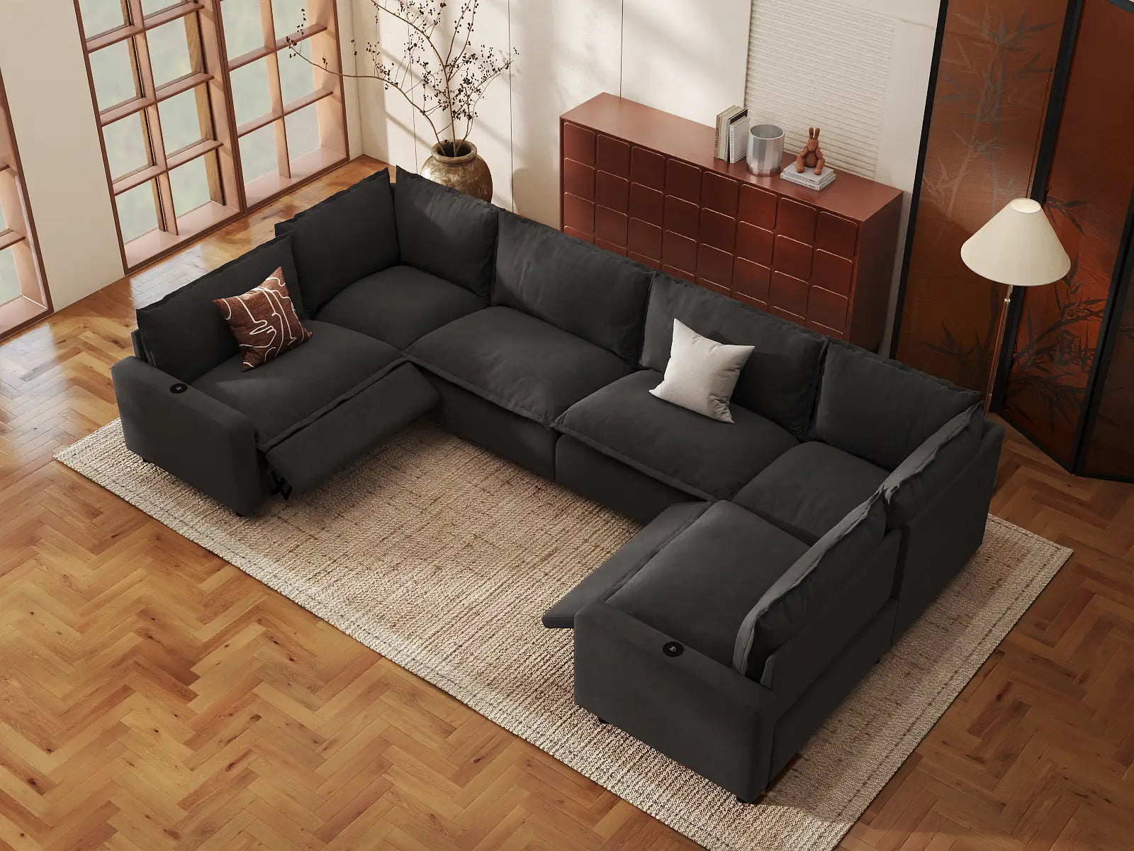 Reclining Corner Sectional