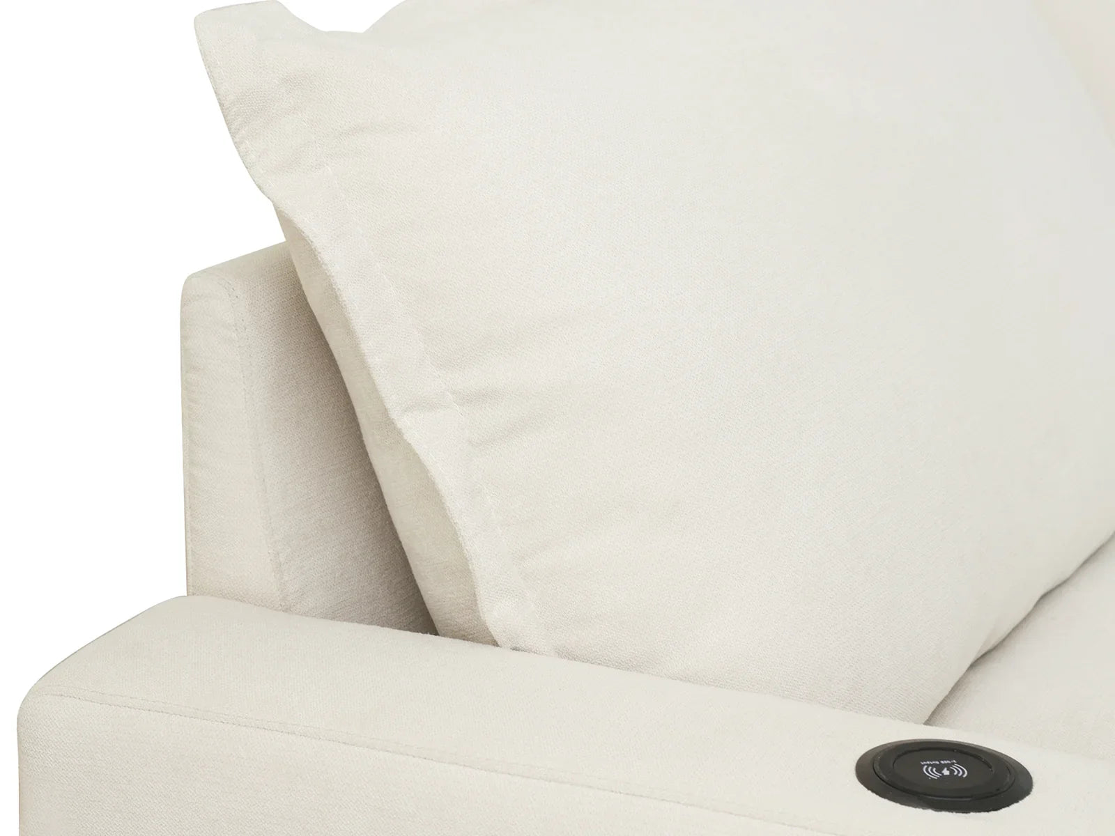 Reclining Sectional Sofas Beige Detail Drawing 1