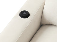 Reclining Sectional Sofas Beige Detail Drawing 7