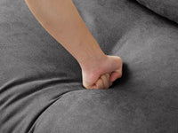 Reclining Sectional Sofas Grey Detail Drawing 12
