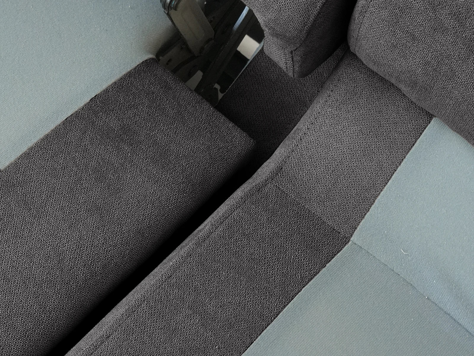 Reclining Sectional Sofas Grey Detail Drawing 3