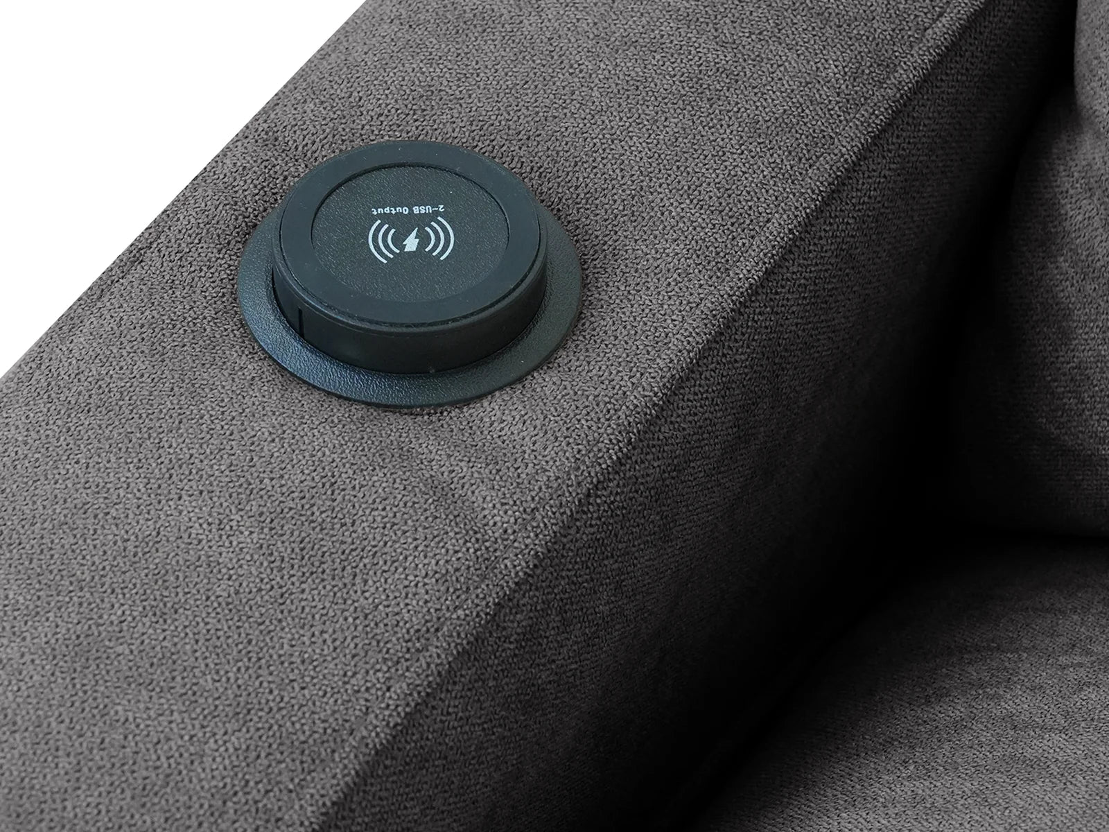 Reclining Sectional Sofas Grey Detail Drawing