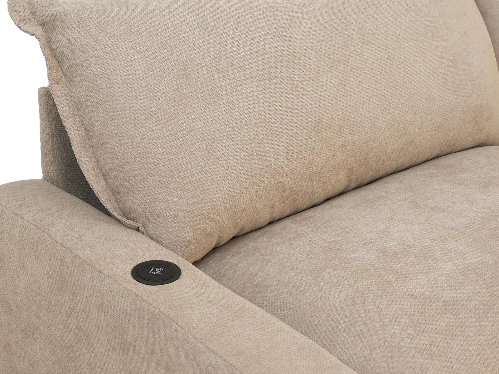 Reclining Sectional Sofas Khaki Detail Drawing 10