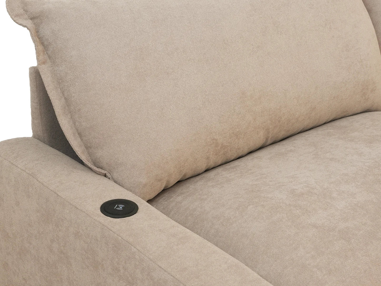 Reclining Sectional Sofas Khaki Detail Drawing 10