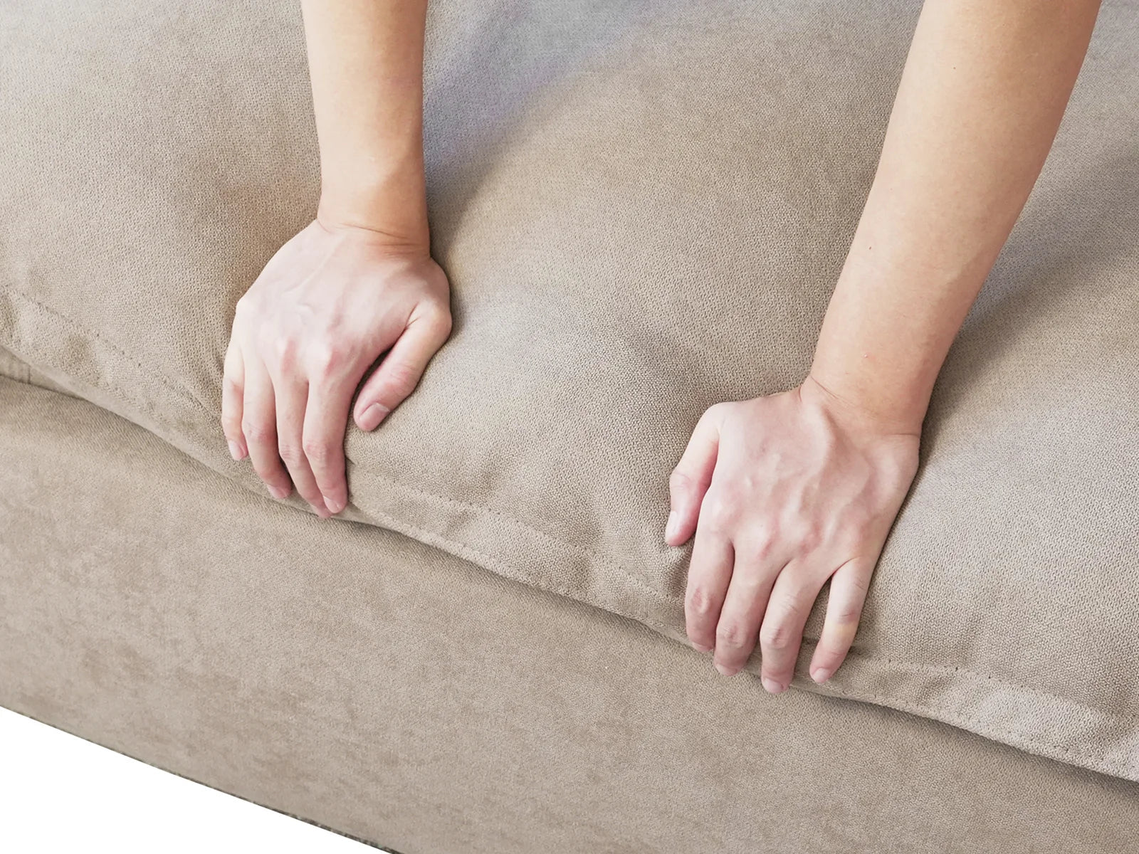 Reclining Sectional Sofas Khaki Detail Drawing 11