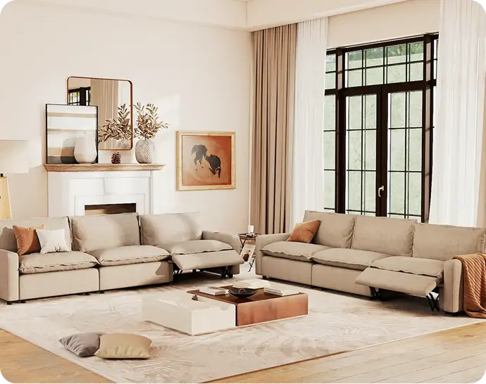 Reclining Sectional
