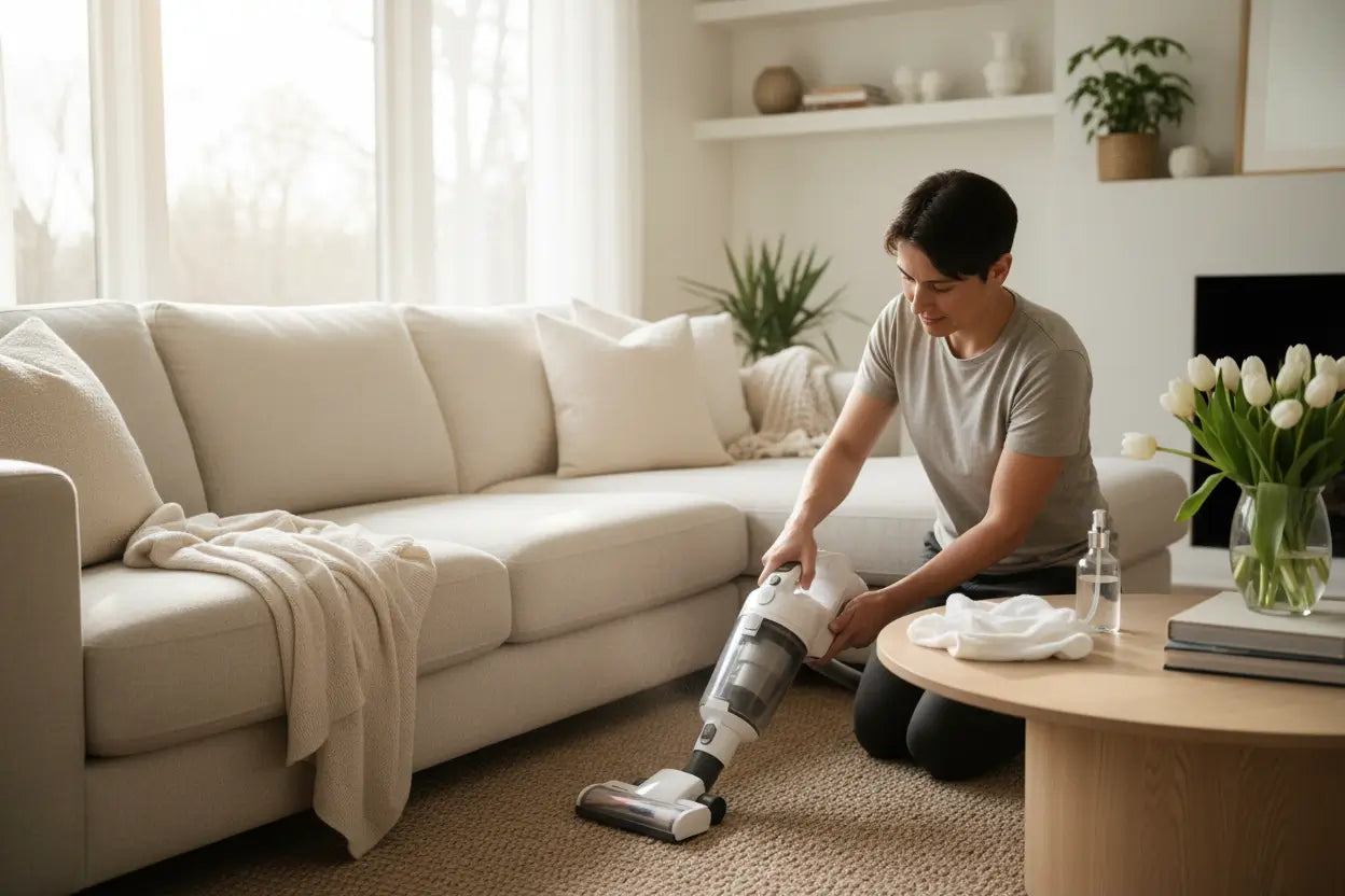 Sofa Cleaning and Maintenance Before Guests Arrive