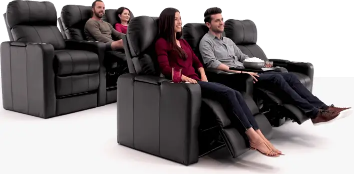 Verona Gray Leather Power Reclining Loveseat