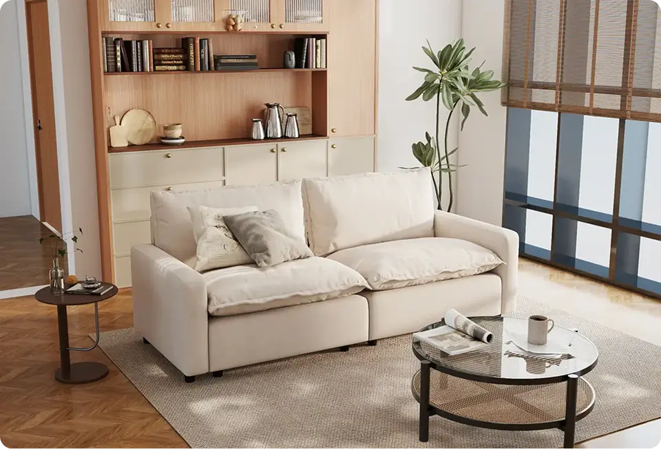 Wall Hugger Reclining Loveseat