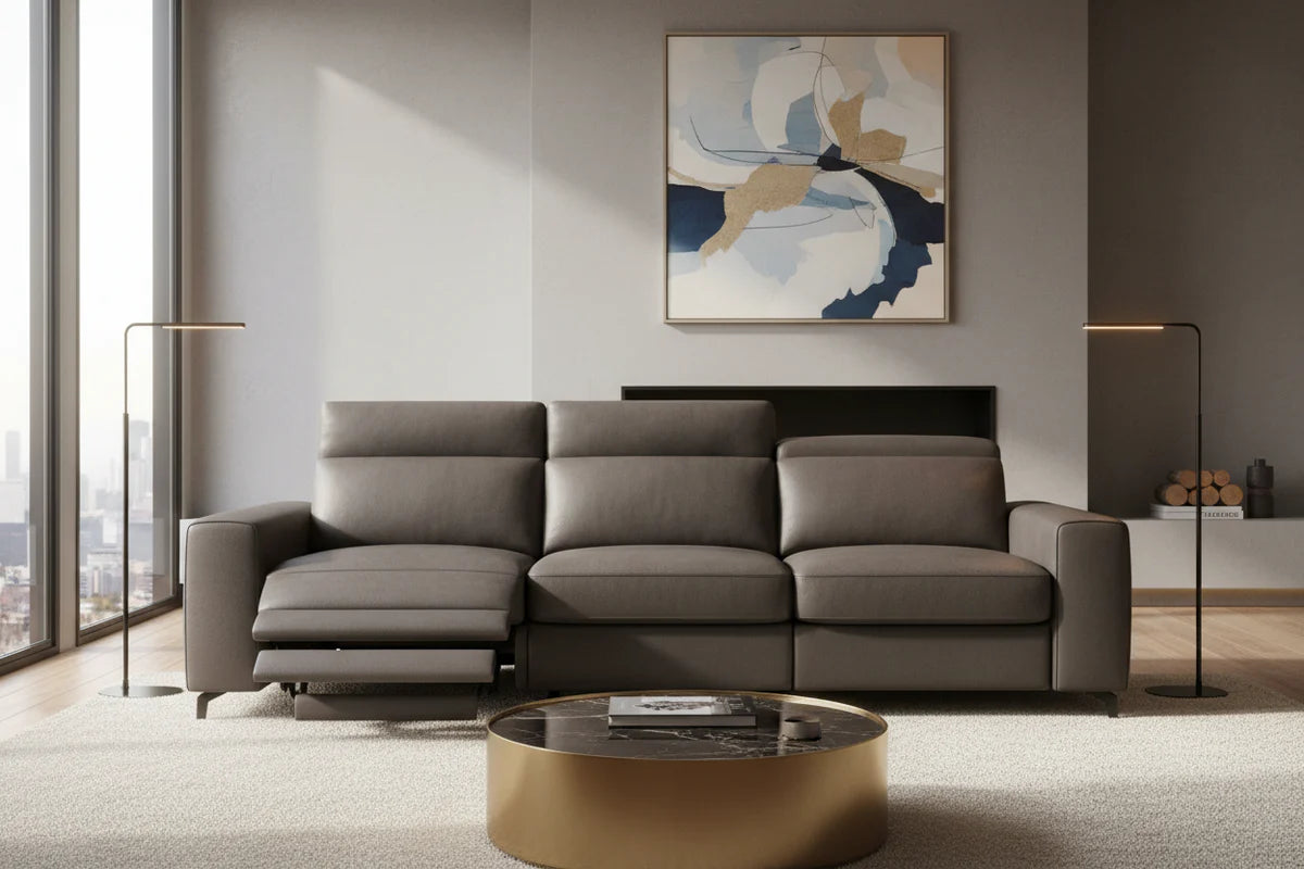 Best Luxury: Castlery Jaron Leather Recliner