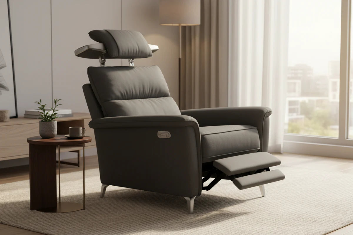 FlexiRest Adjustable Headrest Recliner